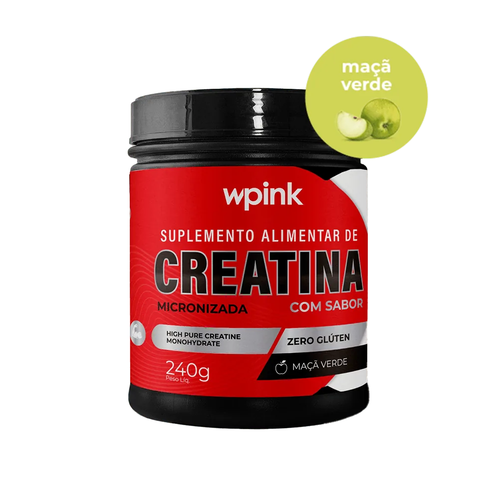 creatina de maçã verde - 240g – wp